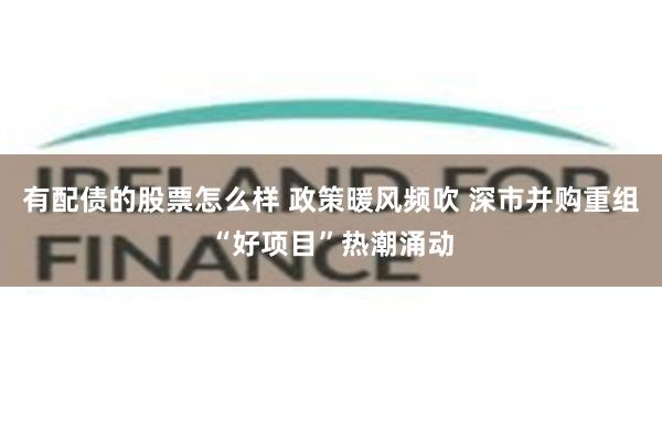 有配债的股票怎么样 政策暖风频吹 深市并购重组“好项目”热潮涌动