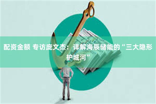 配资金额 专访庞文杰:详解海辰储能的“三大隐形护城河”